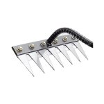 Tondeuse � gazon d�sherbage sol meuble 7 griffes m�tal multi - usages herbe durcie jardinage cadeaux ...