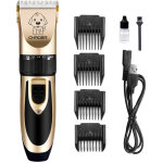 Tondeuse � cheveux professionnelle usb rechargeable pour animaux de compagnie, tondeuse � cheveux silencieuse ...