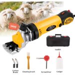 Tondeuse �lectrique 900 w - 6 vitesses r�glables - max 2800 tr / min - avec mallette - 13 dents - ciseaux ...