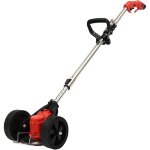 Tondeuse � gazon, 200w d�broussailleuses avec 2 roues, coupe - herbe sans fil avec 1 cellules 1300mah ...