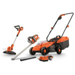 Tondeuse a gazon, coupe bordure et taille haie - dual power - powdpgbox25 - 20v - largeur de coupe de ...