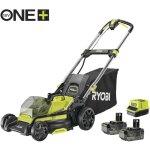 Tondeuse � gazon sans balais 18 v one + , coupe 46 cm (2 batteries 18 v x 5 ah) ry18lmx46a - 250 - ryobi ...