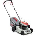 Tondeuse � gazon thermique 145cm3 largeur de coupe 41. 8cm tondeuse autotract�e mulching moteur 4t bac ...