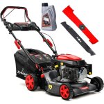 Lehmann - tondeuse  gazon thermique autotracte, 146 cm 2, 6 kw, largeur de coupe 42 cm, 5 niveaux ...