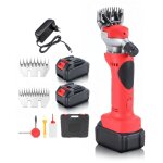 Tondeuse moutons double batterie 48v rechargeable kit & mallette