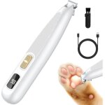 Tondeuse � pattes silencieuse pour chiens et chats, professionnelle, avec lumi�re led, rechargeable par ...