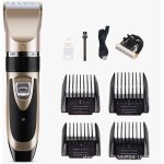 Tondeuse professionnelle pour poils de chien longs et �pais, tondeuse �lectrique rechargeable silencieuse ...