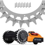 Tondeuse robot tondeuse spikes, amélioration de la traction pour worx landroid s et m - 3 mm Tondeuse robot tondeuse spikes, amélioration de la traction pour worx landroid s et m - 3 mm