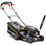Gardeo pro - tondeuse thermique autotracte 144. 3cc - 42cm livre avec 2 lames + mulching
