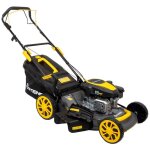 Tondeuse thermique tractée 4 en 1 mulching 51 cm 4cv 170cm³ steiner Tondeuse thermique tractée 4 en 1 mulching 51 cm 4cv 170cm³ steiner