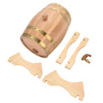 Tonneau � vin en bois de ch�ne vintage pour bi�re, whisky, rhum, port 5l