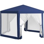 Tonnelle barnum tente de rception hexagonale 10 m style cosy mtal polyester impermabilis surface ...