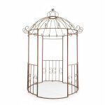 Tonnelle fer ronde 290x180x180cm