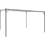Tonnelle de jardin?belv�d�re blanc 4x4 m 180 g / m� tissu et acier cfw310778
