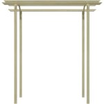 Tonnelle de jardin?pergola de jardin 180x197x210 cm bois de pin impr�gn� cfw310778