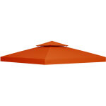 Tonnelle en m�tal 3x3m en polyester r�sistant aux intemp�ries et durable, rouge