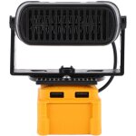 Tonysa chauffage d'appoint portable adapt� � la batterie li - ion dcb208 petit radiateur �lectrique intelligen ...