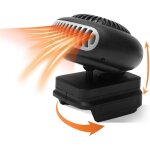 Tonysa chauffage �lectrique portable, 170 w, 2 vitesses, 18 v, aliment� par batterie, chauffage �lectrique, ...
