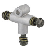 Tonysa connecteur de raccord de tuyau de frein hydraulique, adaptateur en t � 3 voies pour kart atv