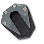 Tonysa coussin de plaque de b�quille accessoires de moto pied b�quille lat�rale agrandisseur extension ...