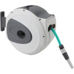 Tonysa - dvidoir automatique  fixation murale - 20m - enrouleur automatique avec support pivotant  ...