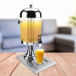 Distributeur de jus, machine de boisson froide chaude en acier inoxydable 8l machine de jus pour htel, ...