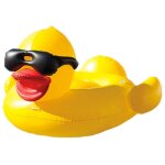 Flotteur gonflable de piscine de 79 pouces, �normes bou�es de plage amusantes, radeau d'�t�, chaise longue, ...