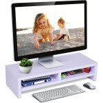 Gistuch support de moniteur rhausseur d'cran support d'ordinateur lever pc ecran / ordinateur