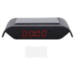 Tonysa horloge num�rique pour voiture, camion, �nergie solaire, heure, date, temp�rature, affichage lcd, ...