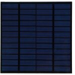 Tonysa module de panneau solaire en silicium polycristallin 3w 12v, pour chargeur de batterie, projet ...