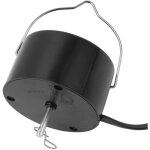 Tonysa moteur d'affichage suspendu en plastique, type enfichable, spinner � vent �lectrique rotatif pour ...