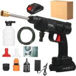 Nettoyeur haute pression sans fil , nettoyeur haute pression � batterie, pistolet � eau pour lavage de ...