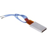 Tonysa plaque chauffante thermostatique en c�ramique, coque en aluminium ac / dc 12v, chauffage � temp�rature ...