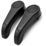 Tonysa poign�es de r�glage de si�ge pour renault clio mk2, paire gauche et droite, noires
