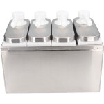 Tonysa pompe distributrice de sauce, salade, confiture, assaisonnement, condiments, rcipient  presser ...