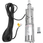 Tonysa pompe solaire de puits profond 340w, vis en acier inoxydable, t�te de 6, 6 gpm, 196 pieds, eau ...