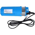 Tonysa pompe solaire submersible pour puits profonds, 96w, d�bit maximal, t�te de 1, 7 gpm, submersion ...