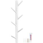 Tonysa porte - manteau mural sans per�age, porte - serviettes, porte - chapeaux en forme de branche d'arbre ...