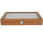 Tonysa pr�sentoir de stylos � plume en bois, organisateur, bo�te - cadeau de rangement en bois de noyer ...