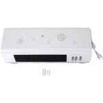 Tonysa radiateur mural lectrique ptc en cramique tanche, chauffage d'appoint et ventilation naturelle ...