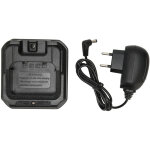 Tonysa socle de chargeur de batterie radio chr 9700 avec adaptateur d'alimentation pour baofeng bf a58 ...