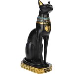Tonysa statue de la r�sine de chat �gyptien figurine salle de maison ornement artisanat cadeaux d�coration ...