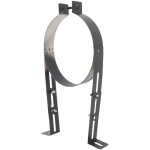 Tonysa support de support de tuyau de chemin�e en acier inoxydable, pince de rev�tement de conduit r�glable, ...