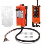 T�l�commande de grue sans fil dc12 - 72v, �metteur r�cepteur pour les palan �lectrique industriel, pont ...