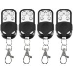 Telecommande portail universelle, lot de 4 bip portail télécommande porte de garage clonage porte - clés ... Telecommande portail universelle, lot de 4 bip portail télécommande porte de garage clonage porte - clés ...