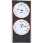 Tonysa thermom�tre et hygrom�tre de sauna 2 en 1, en bois, celsius, temp�rature et humidit�, pour salle ...