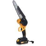 Tonysa tron�onneuse �lectrique sans balais 21 v de 8 pouces, tron�onneuse �lectrique au lithium portative, ...