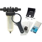 Toodo - kit filtre � tamis cintropur nw25 1 pouces + �querre murale + 5 tamis filtrants 5�m