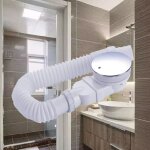 Bonde de douche 90 mm, extra plat, trou de vidange pour bac de douche, siphon avec systme anti - odeurs, ...