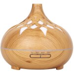 Top diffuseur d?huiles essentielles, humidificateur d?air, veilleuse - 7 led arr�t automatique brume ...